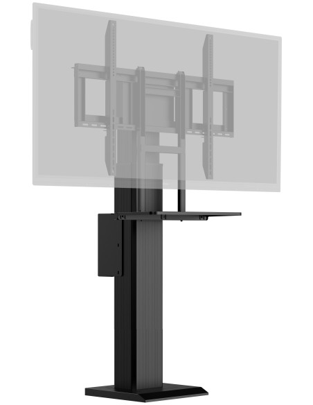 MD WLIFT1021-B1 soporte para monitor 2,18 m (86") Negro Floor / Wall