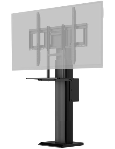 MD WLIFT1021-B1 soporte para monitor 2,18 m (86") Negro Floor / Wall