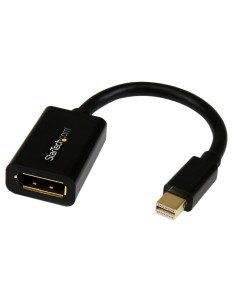 Adaptador Mini DisplayPort a DisplayPort - de Vídeo 4K x 2K - Conversor Mini DP a DP UHD - Convertidor mDP a DP 1.2 - de Ordenad 2