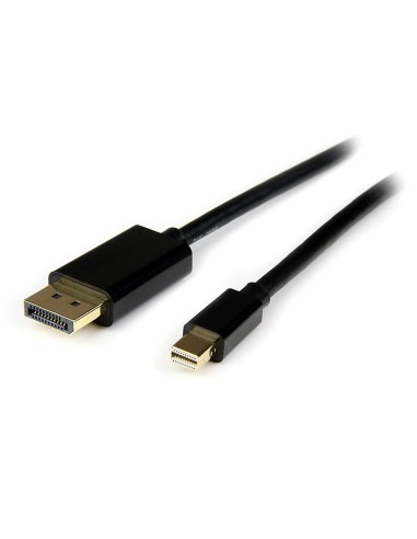 Cable de 4m Mini DisplayPort a DisplayPort 1.2 - Cable Adaptador Mini DisplayPort a DisplayPort 4K x 2K UHD - Cable para Monito