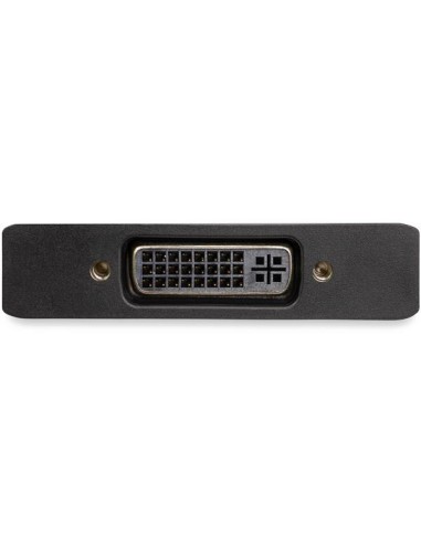Adaptador Mini DisplayPort a DVI de Enlace Doble - Alimentado por USB - Negro