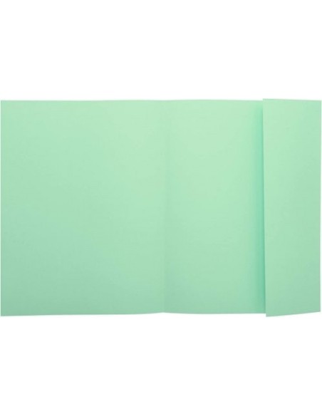 C 100 SUBCARPETAS A4 160G 1 SOLAPA COLOR VERDE