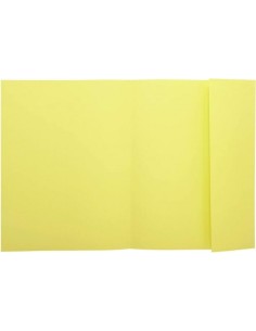 C 100 SUBCARPETAS A4 160G 1 SOLAPA COLOR AMARILLO CANARIO