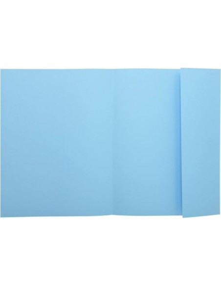 C 100 SUBCARPETAS A4 160G 1 SOLAPA COLORE AZUL CLARO