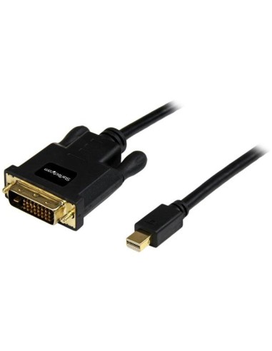 Cable de 1,8m Adaptador de Vídeo Mini DisplayPort a DVI-D - Conversor Pasivo - 1920x1200 - Negro