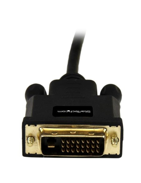 Cable de 1,8m Adaptador de Vídeo Mini DisplayPort a DVI-D - Conversor Pasivo - 1920x1200 - Negro