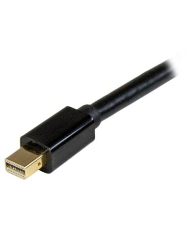 Cable Conversor Mini DisplayPort a HDMI de 2m - Color Negro - Ultra HD 4K