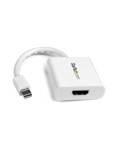 Adaptador Conversor de Vídeo Mini DisplayPort DP a HDMI - 1920x1200 - Pasivo - Blanco