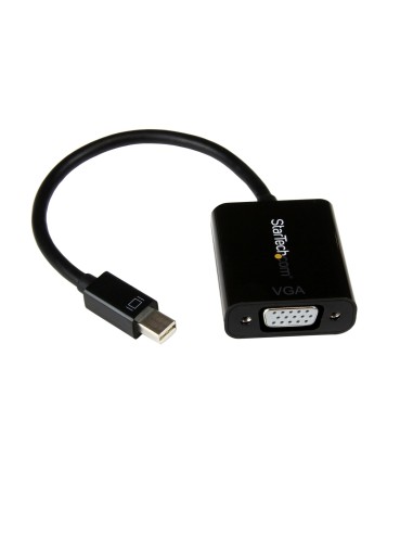 Adaptador Mini DisplayPort a VGA - Convertidor Activo de Mini DP a VGA Vídeo 1080p con Certificación VESA - mDP 1.2 o Thunderbo