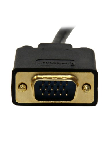 Cable de 1,8m de Vídeo Adaptador Conversor Activo Mini DisplayPort a VGA - 1080p - Negro