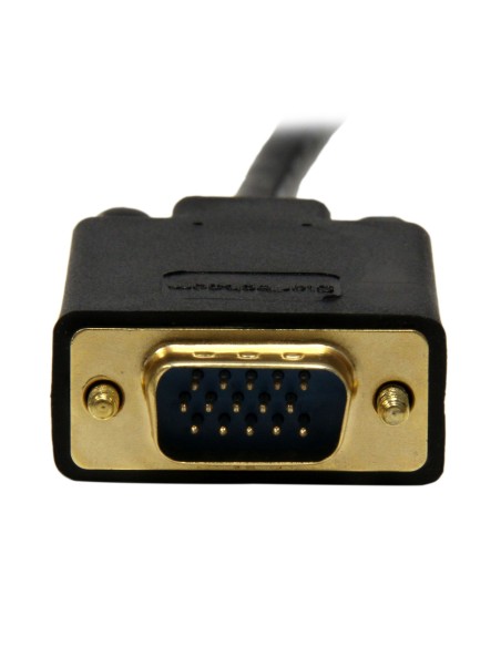 Cable de 1,8m de Vídeo Adaptador Conversor Activo Mini DisplayPort a VGA - 1080p - Negro