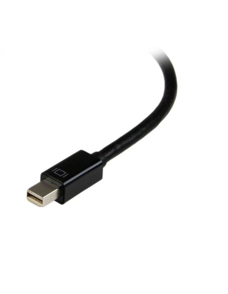 Adaptador Conversor de Mini DisplayPort a VGA DVI o HDMI - Convertidor A/V 3 en 1 para viajes