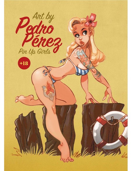 ART BY PEDRO PEREZ PIN UP GIRLS