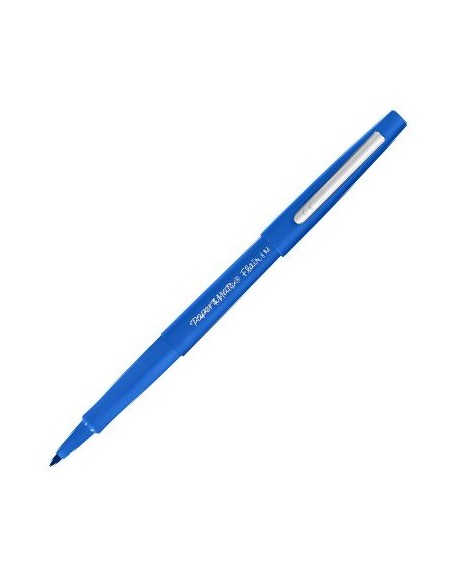 C 12 rotulador paper mate flair original color azul