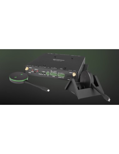 CRESTRON AIRMEDIA SERIES 3 KIT WITH AM-3200-WF RECEIVER, TWO AM-TX3-100 ADAPTORS, AND CRADLE, INTERNATIONAL (AM3-212-I KIT) AIRM