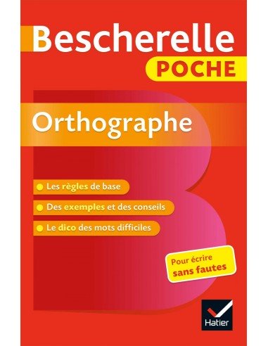 Bescherelle Poche Orthographe