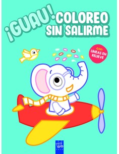 Guau Coloreo sin salirme Azul