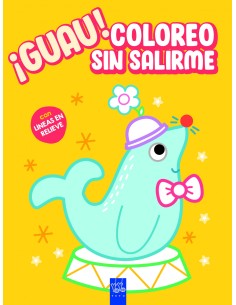 Guau Coloreo sin salirme Amarillo