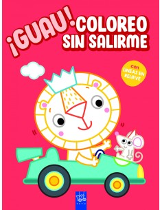 Guau Coloreo sin salirme Rojo