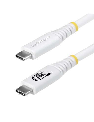 Cable USB4 2m - Cable USB-C Certificado USB-IF - 20Gbps - PD 240W EPR - 4K120 - DP 1.4 - Cable USB Tipo C - Recubrimiento de TPE