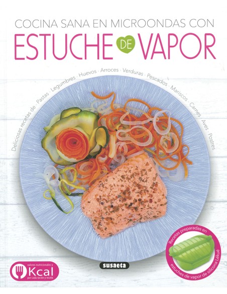 COCINA SANA EN MICROONDAS CON ESTUCHE DE VAPOR