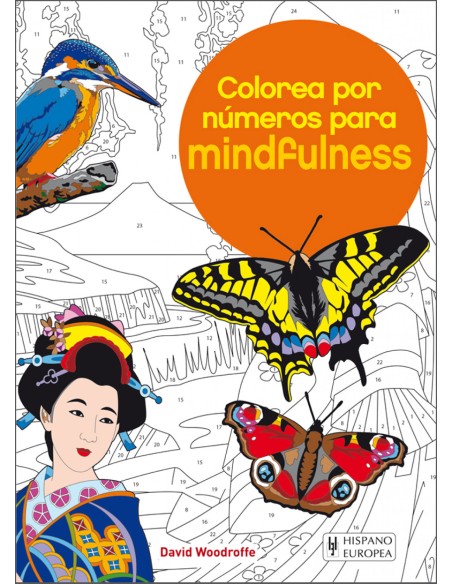 Colorea por numeros para mindfulness