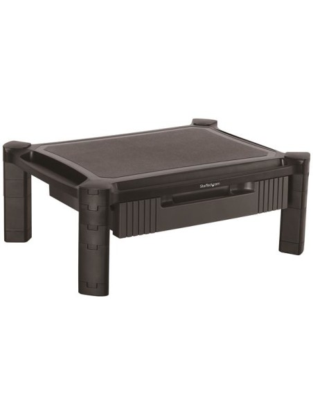 Base de Soporte para Monitor - con Cajón y Altura Ajustable