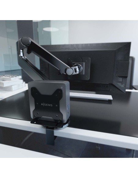 Soporte Versátil de Instalación para Mini PC, Negro