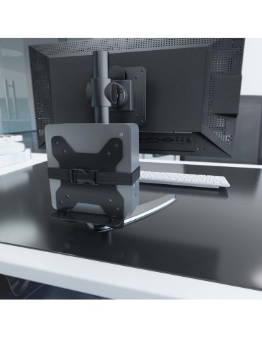 Soporte Versátil de Instalación para Mini PC, Negro