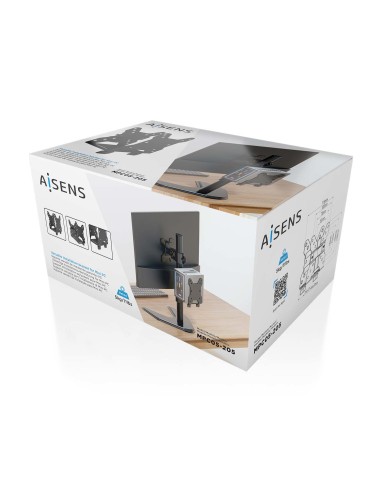 Soporte Versátil de Instalación para Mini PC, Negro