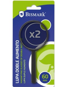 LUPA DOBLE AUMENTO DIAMETRO 60 MM