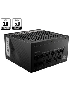 MPG A850G PCIE5 unidad de fuente de alimentación 850 W 24-pin ATX ATX Negro