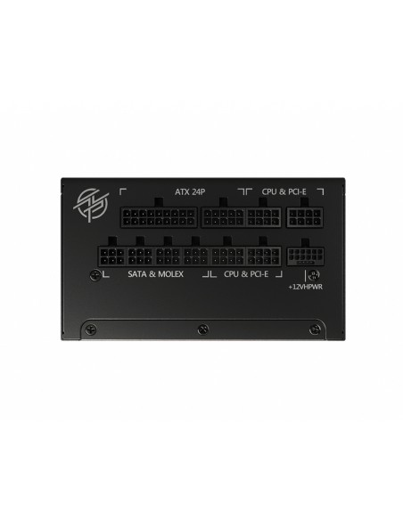 MPG A850G PCIE5 unidad de fuente de alimentación 850 W 24-pin ATX ATX Negro
