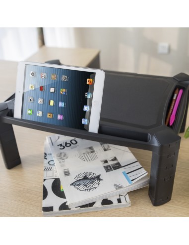 Soporte Elevador XL Para Monitor/Portátil, Negro