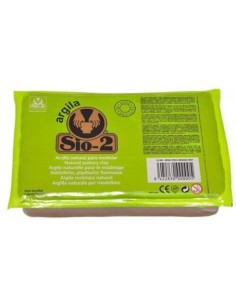 PAQ 8 ARCILLA SIO 2 ESCOLAR ROJA 15KG