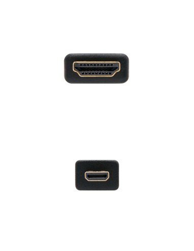 CABLE MICRO HDMI V1.4 (ALTA VELOCIDAD / HEC), A/M-D/M, 1.8 M