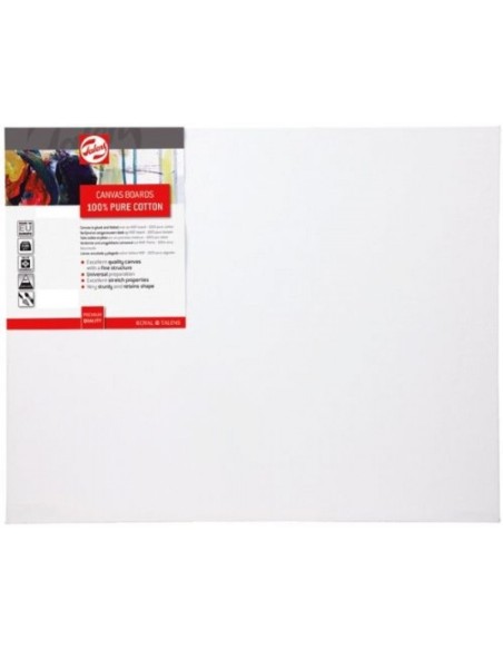 Pack 6 tablilla entelada 4f 33x24cm talens