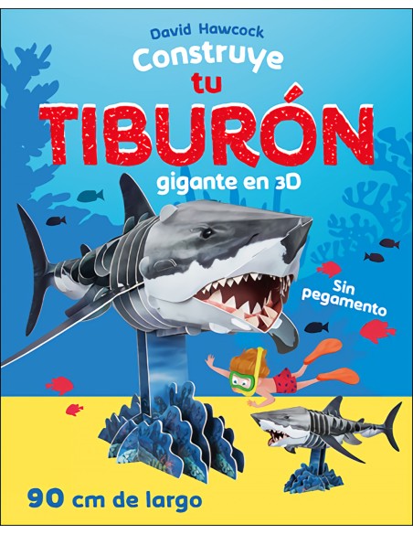 Construye tu tiburon gigante en 3D