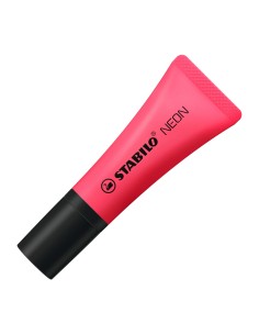  C/10 marcadores fluorescentes stabilo neon rosa 
