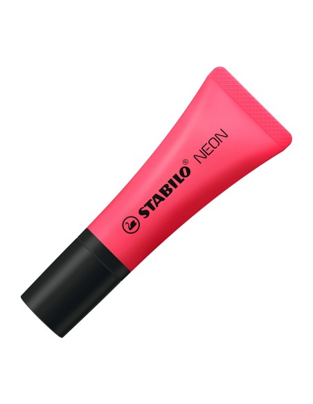  C/10 marcadores fluorescentes stabilo neon rosa 