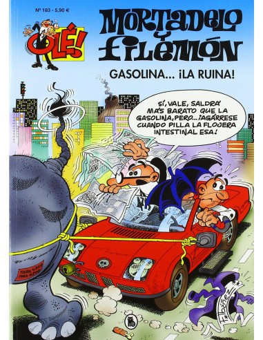 Gasolina la ruina Ole Mortadelo 183