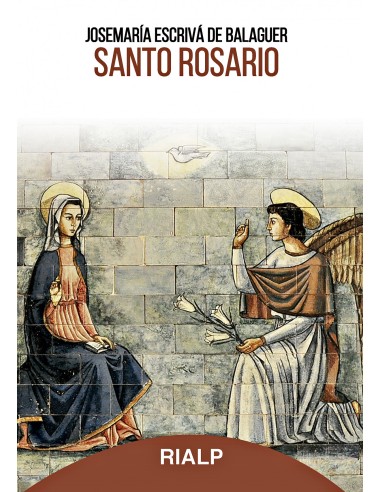 Santo Rosario Agenda rustica color