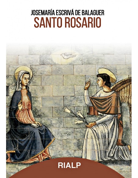 Santo Rosario Agenda rustica color