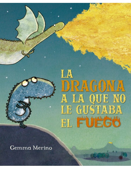 DRAGONA A LA QUE NO LE GUSTABA EL FUEGO LA