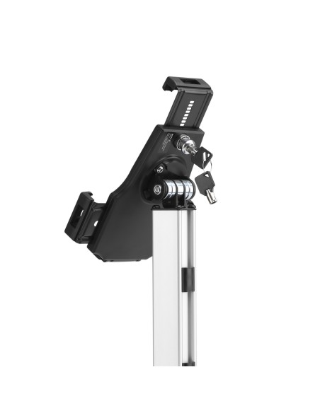 Soporte Antirobo de Sobremesa Ajustable (1 Pivote) para Tablet, Negro