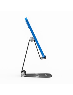 Soporte De Sobremesa Tamaño XL Ajustable (2 Pivotes) Para Movil / Tablet, Negro 2