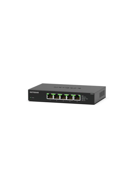 MS305-100EUS switch No administrado 2.5G Ethernet (100/1000/2500) Negro