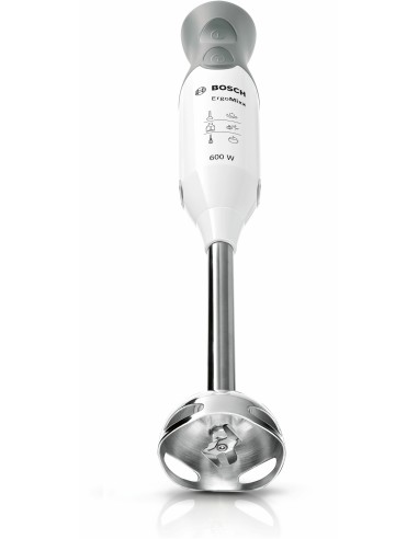 ErgoMixx MSM66120 Batidora de inmersión 600 W Gris, Blanco