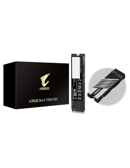 AORUS Gen4 7300 SSD 2TB M.2 PCI Express 4.0 3D TLC NAND NVMe