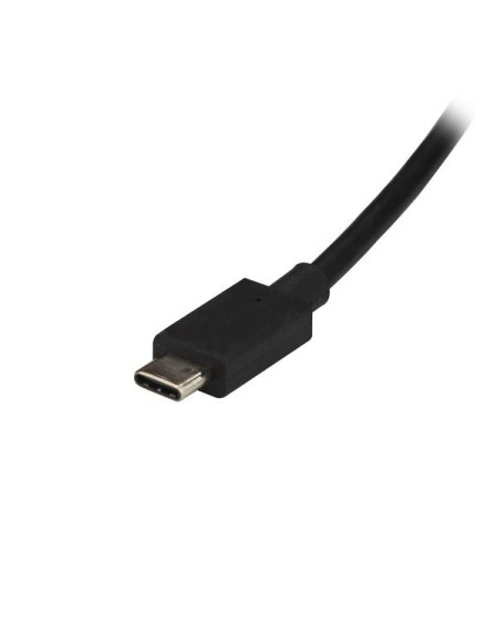 Adaptador Multimonitor de 3 Puertos - Divisor Splitter de Vídeo USB-C a 3x HDMI - Hub MST USB Tipo C a HDMI - 4K 30Hz Doble o 1
